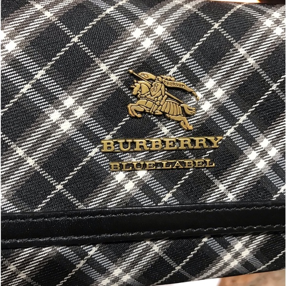 BURBERRY Blue Label Signature Nova Check Long Wallet 🔥😍🖤 - Picture 9 of 16